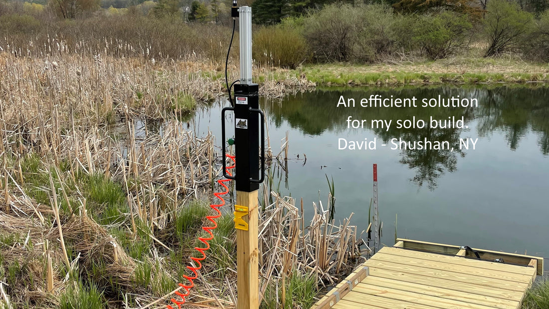 4x4 Post Driver For Building Docks